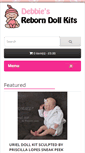 Mobile Screenshot of debbiesreborndollkits.com